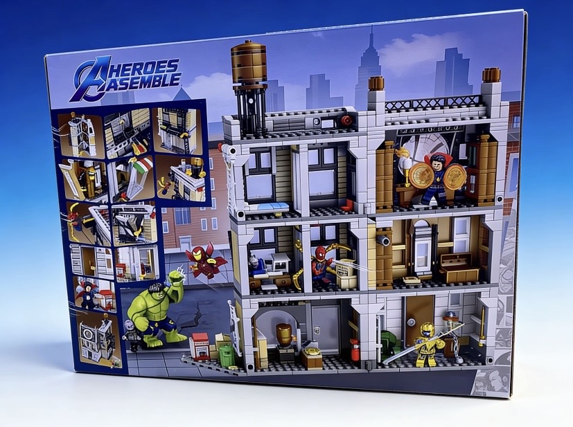 LEGO AVENGERS VENGADORES TEMPLO 1277 N. 1250