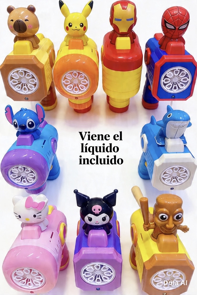 BURBUJERO PERSONAJES N. 153,146