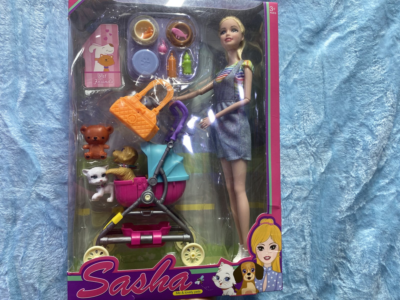 BARBIE COCHE PERRO