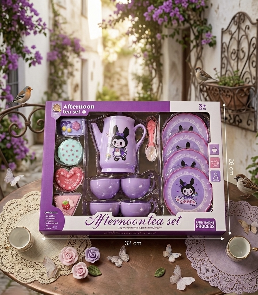 SET DE TE LILA